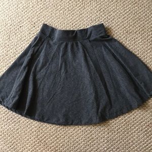 Grey Skater Skirt